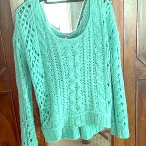 Free People sweater.